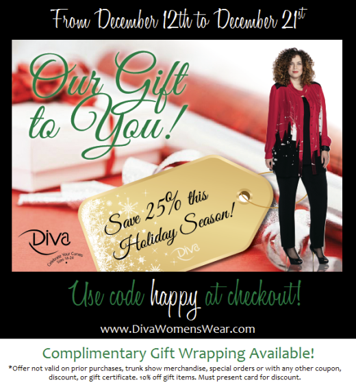 diva holiday email1